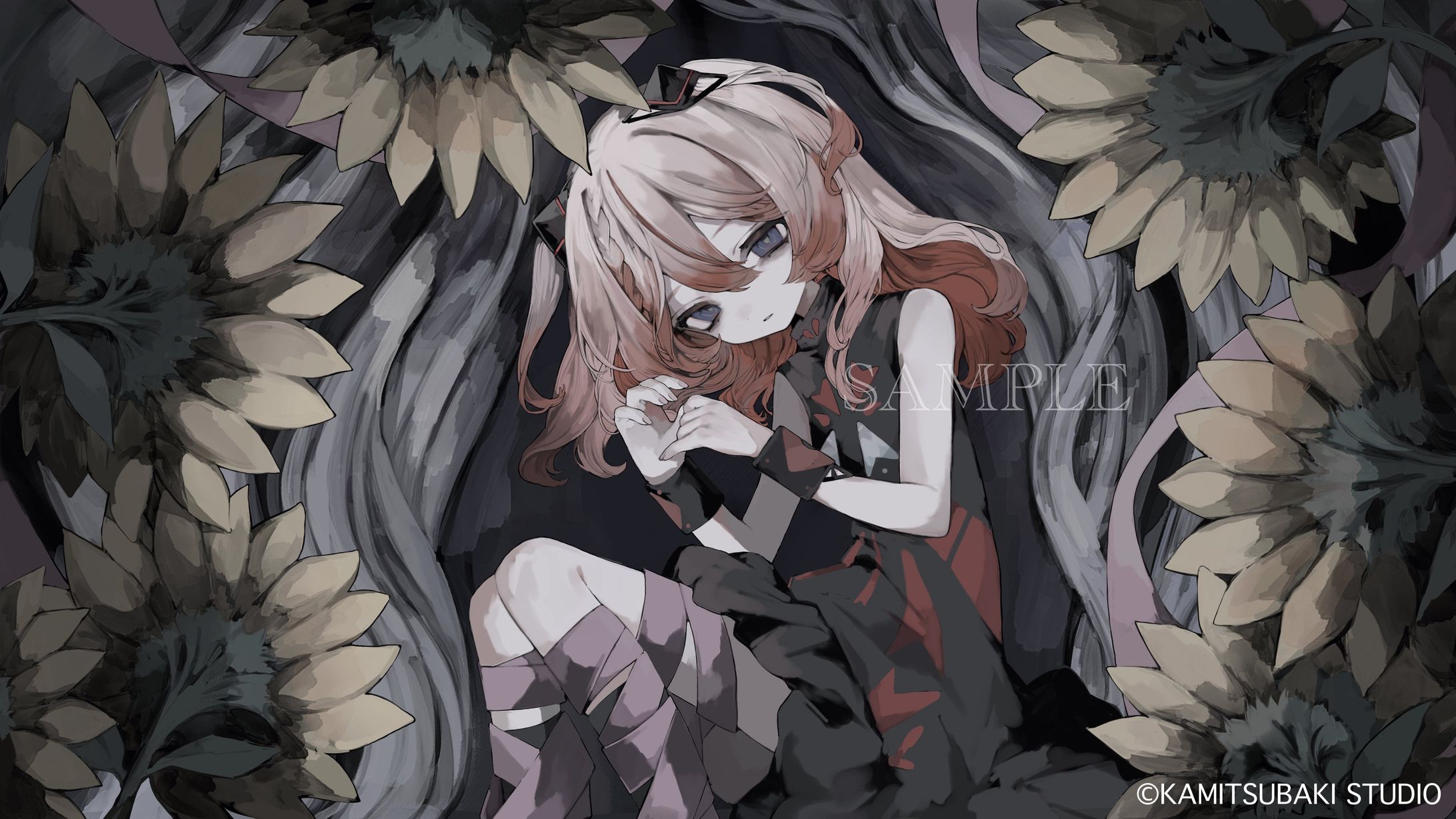 KAMITSUBAKI STUDIO所属 御莉姫様【化けの花】coverイラスト-1
