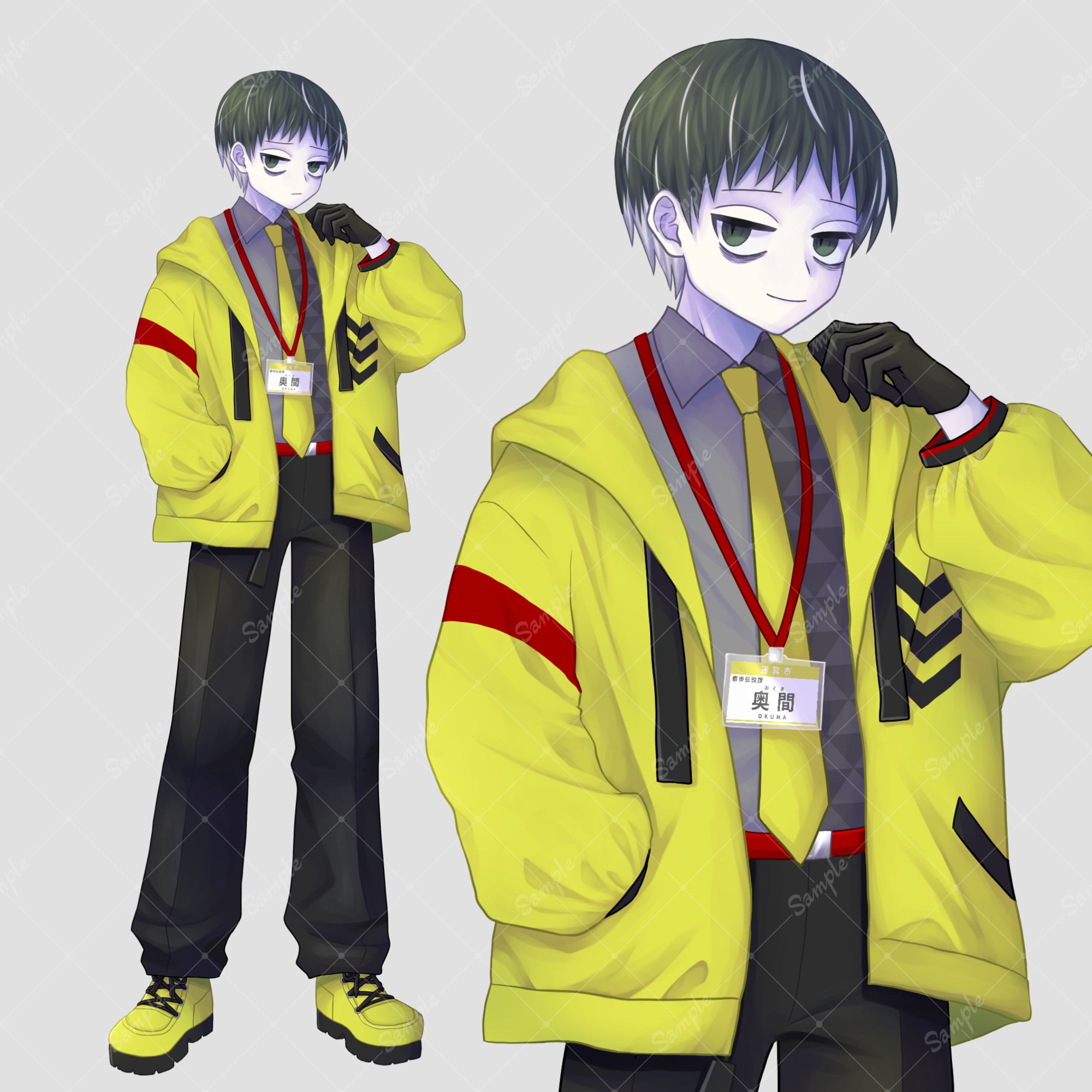 立ち絵サンプル - 7-1