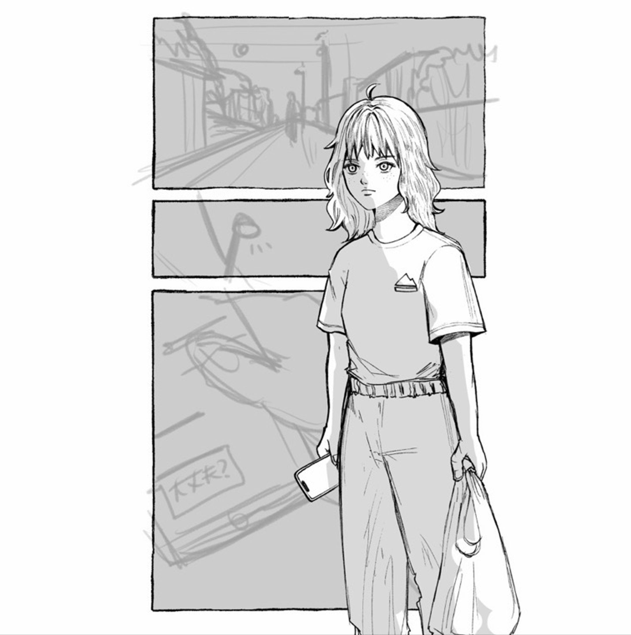 自主制作漫画・作例④-1