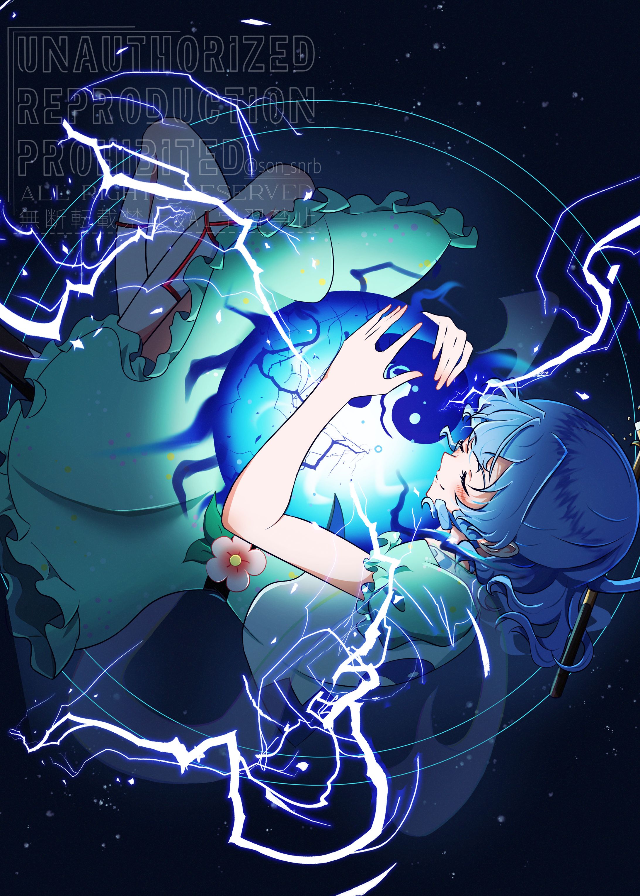 【二次創作】東方Project 霍青娥-1