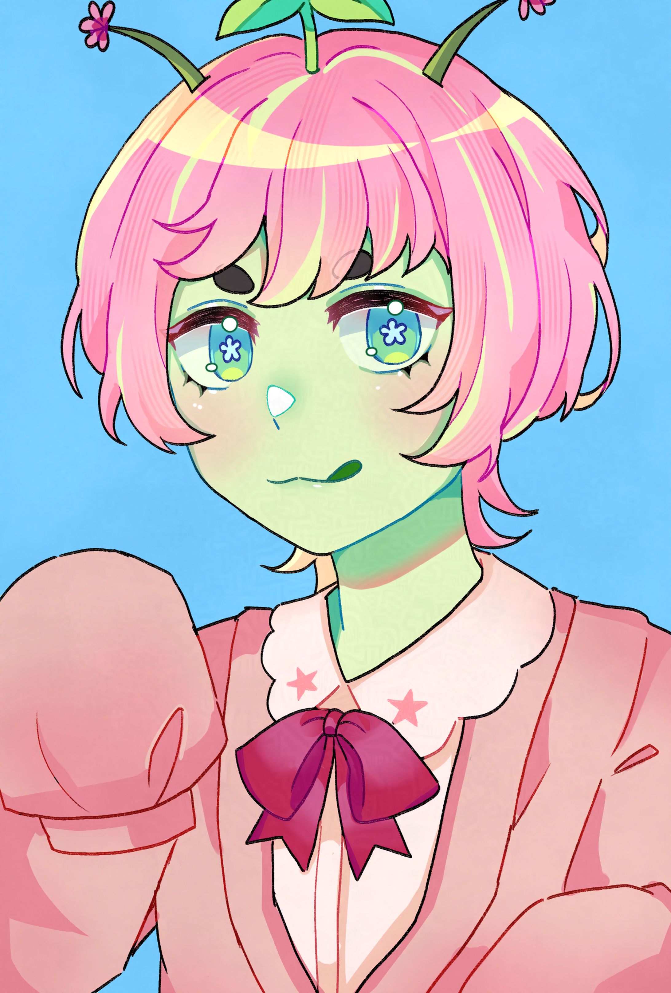 [2024] Flower the Alien Colored Sketch-1
