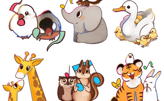 動物イラスト