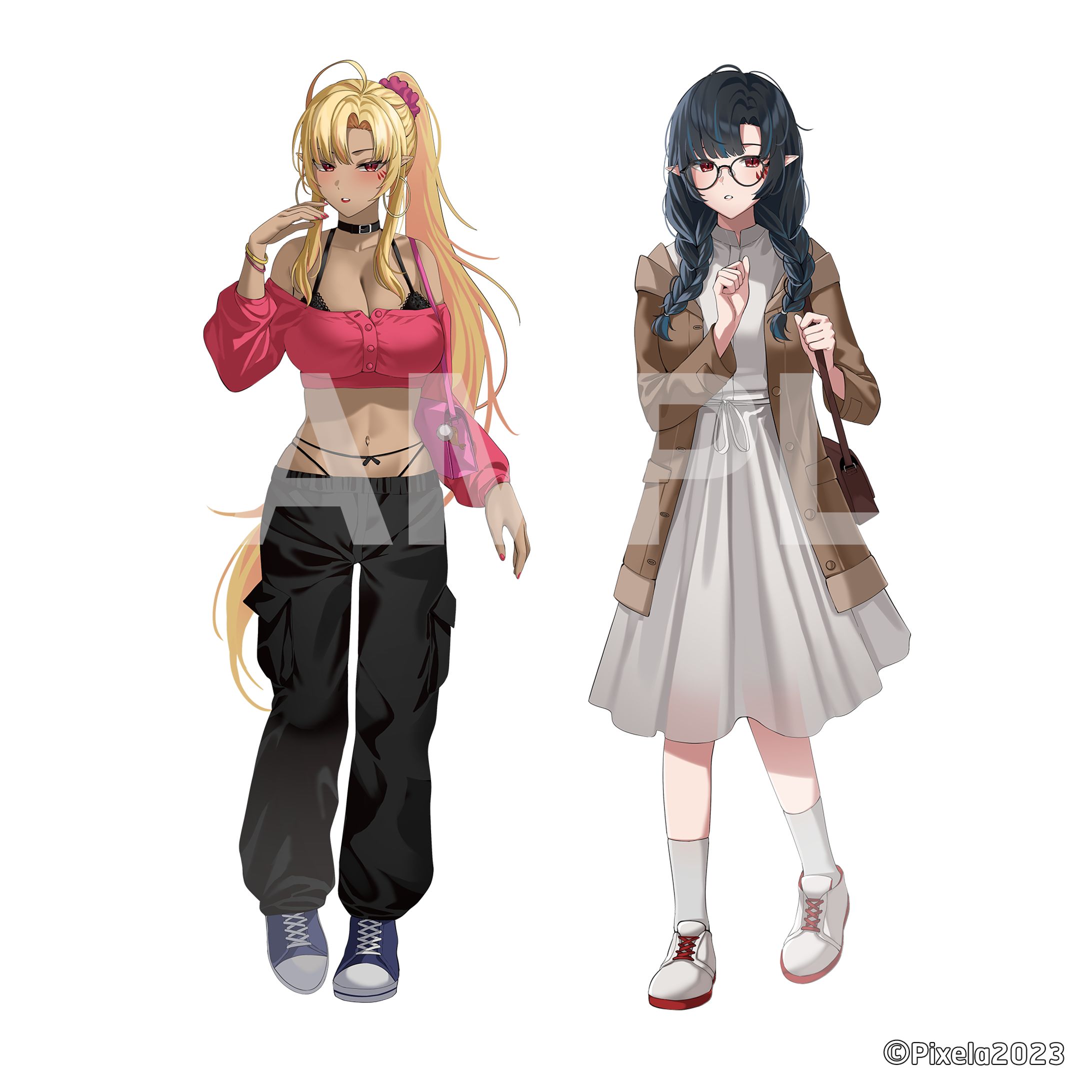 Drama CD Ciala Character illustration-1