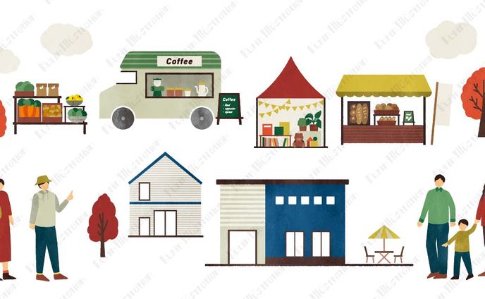 イベント広告用カットイラスト