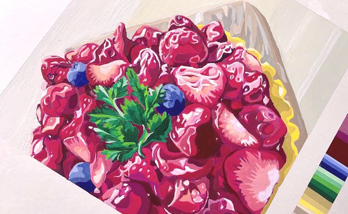 デッサン、mvイラスト制作