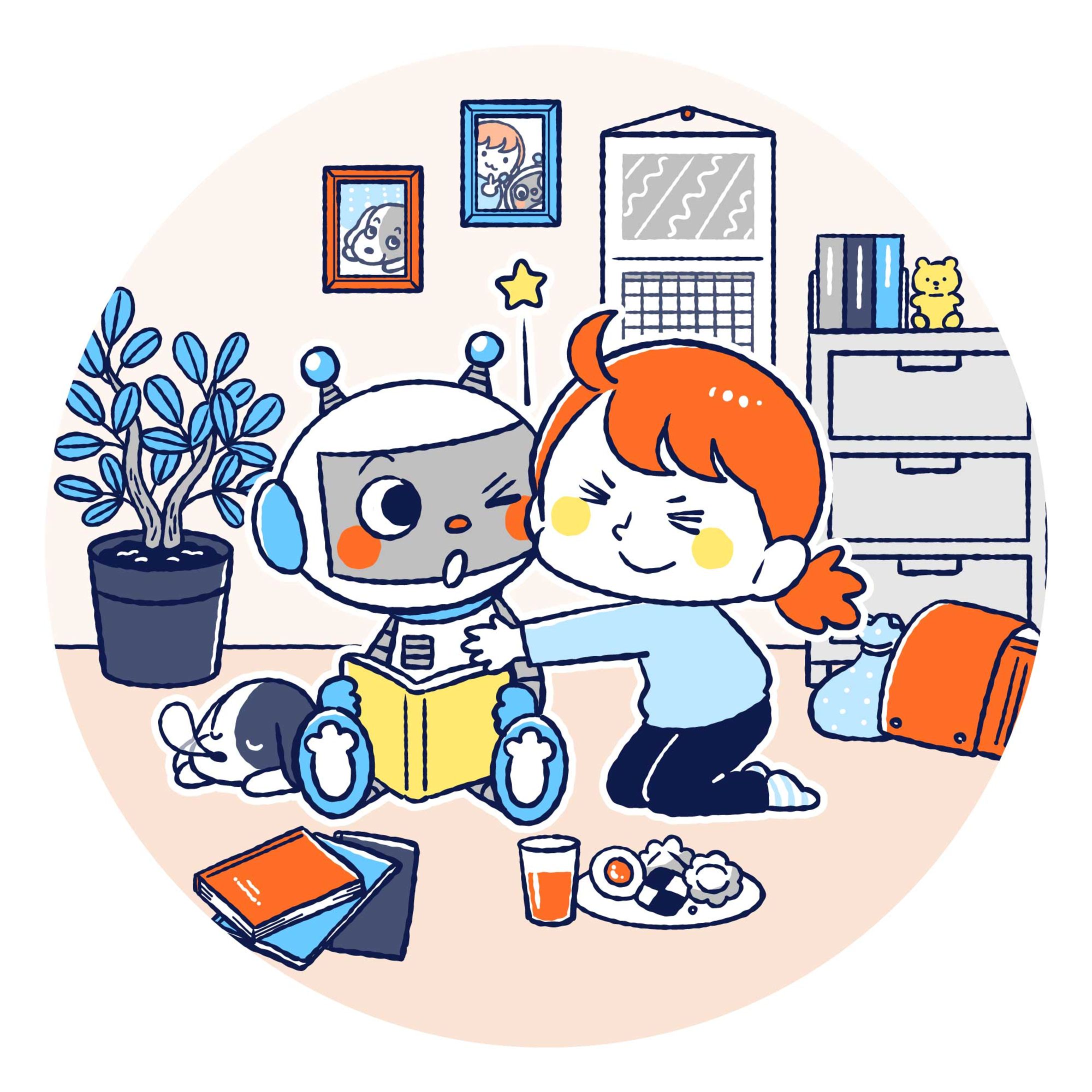 【original】AIロボットと仲良し-1