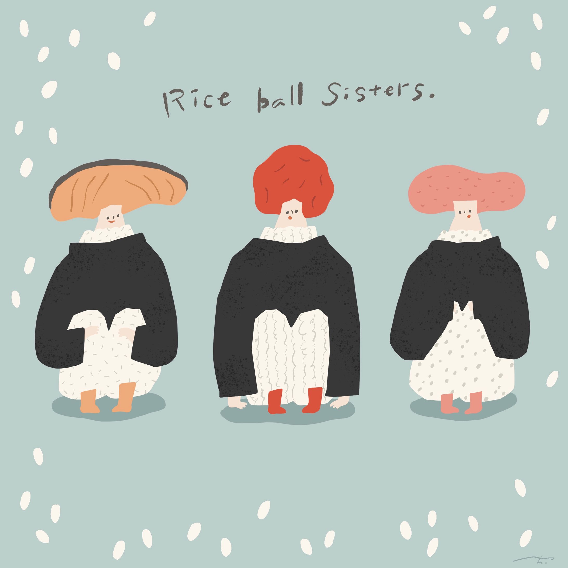 Rice ball sisters-1