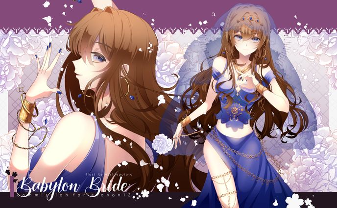 Halfbody Illustration: Rima