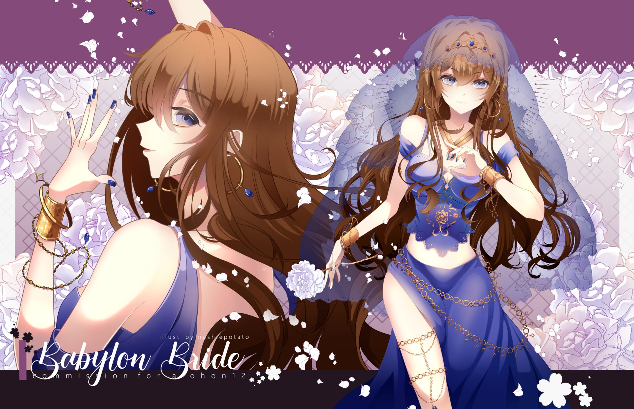 Halfbody Illustration: Rima-1