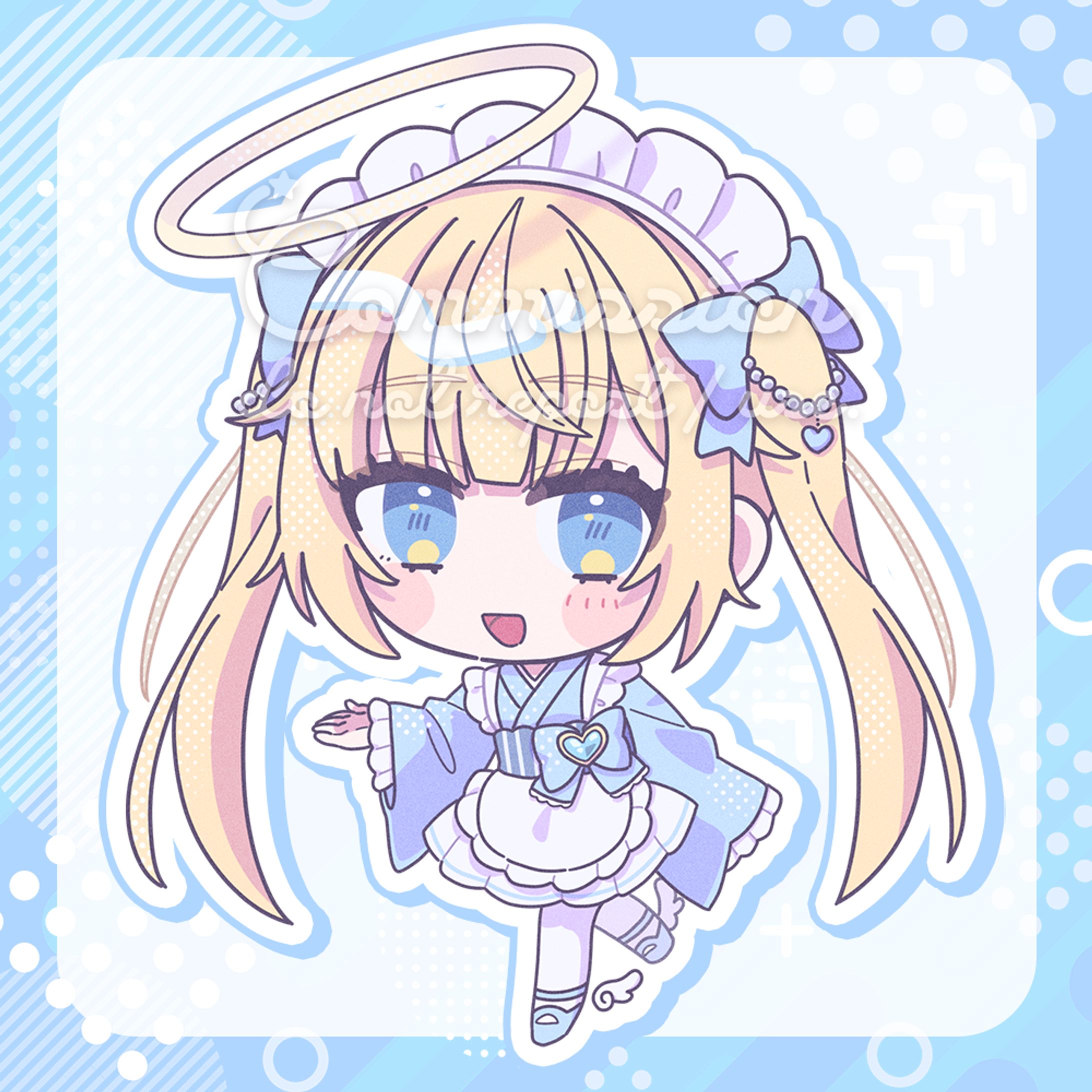 グッズ用 ミニキャライラスト-1