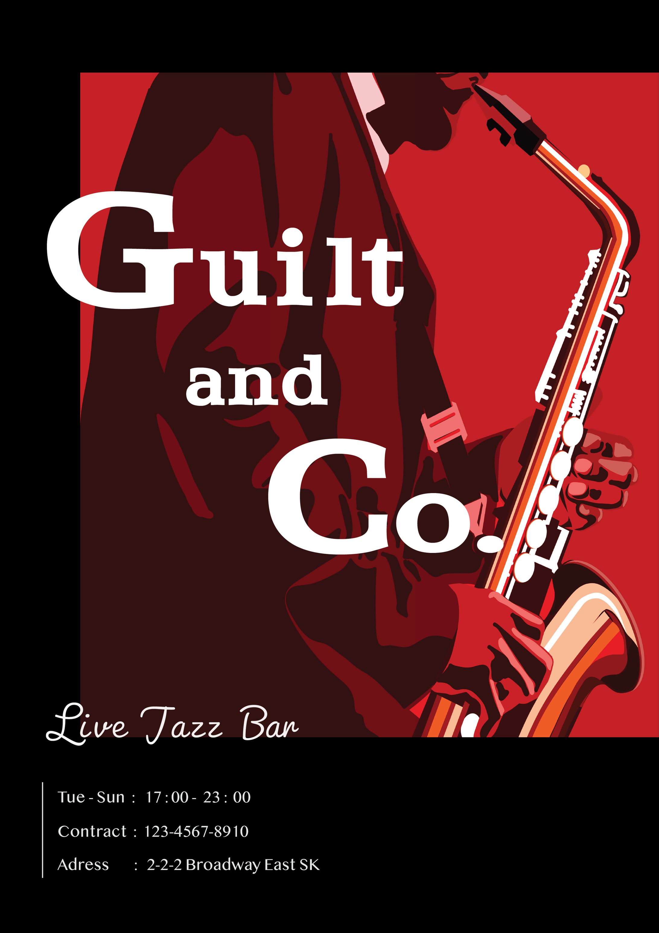 ジャズバーの広告(Jazz Bar ad)-1