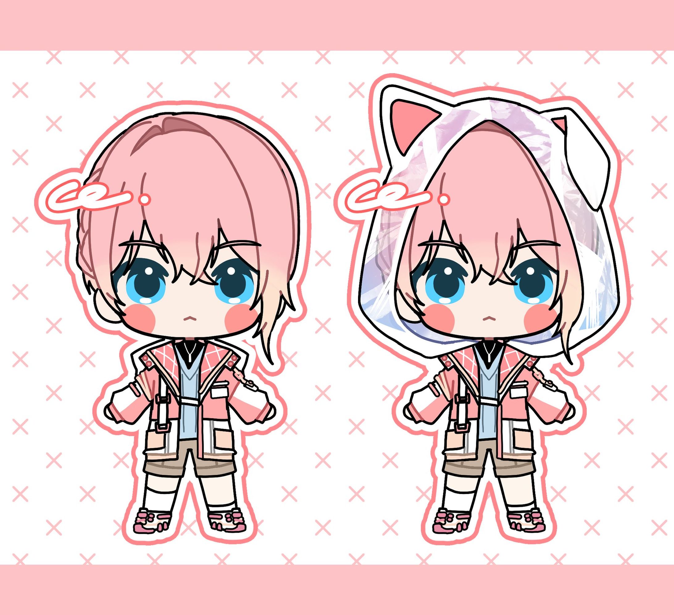 Vtuber コスチュームデザイン-1