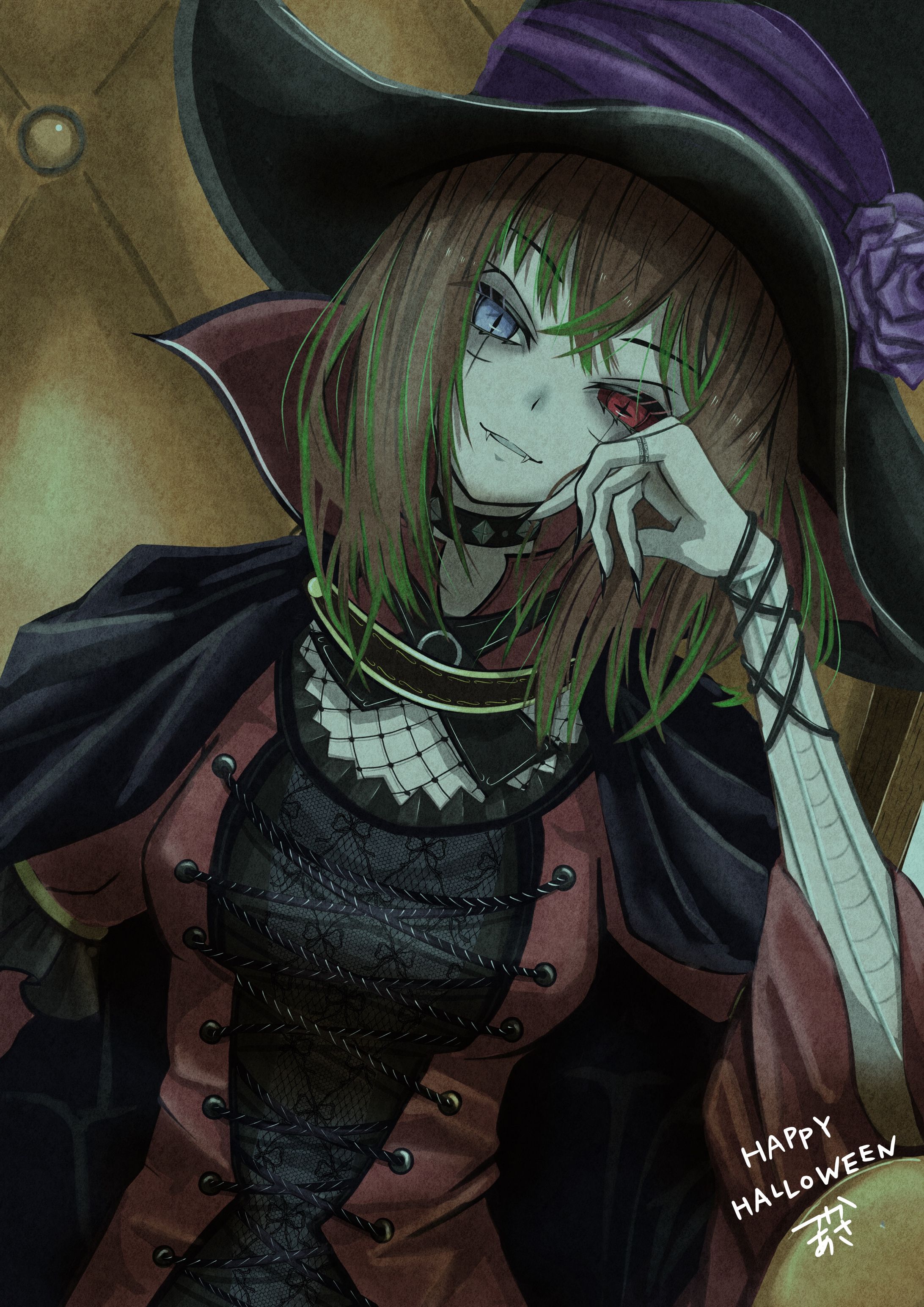 ハロウィン　うちの子麦子-1