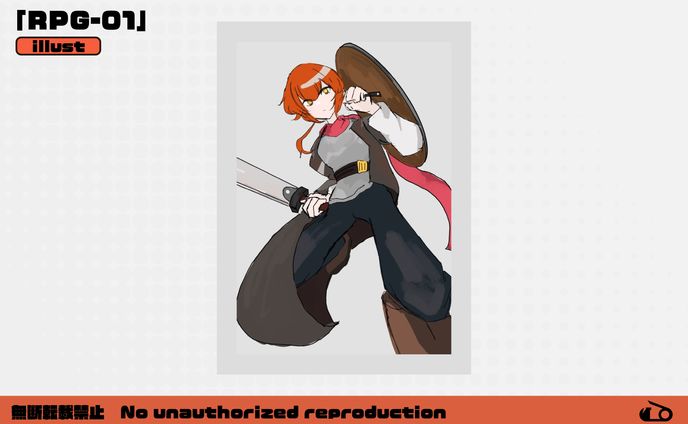 【自主制作】イラスト / RPG - 01