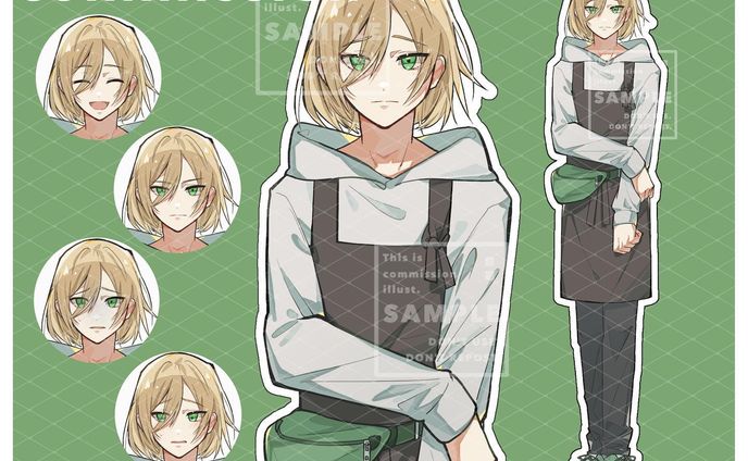 【立ち絵】SKIMA依頼