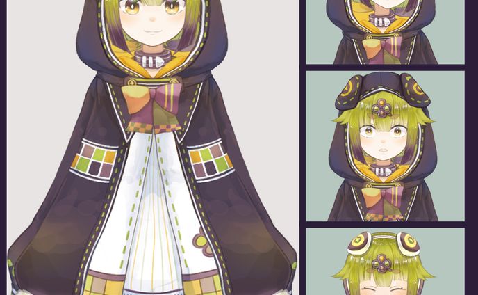 fa、パーツ分け