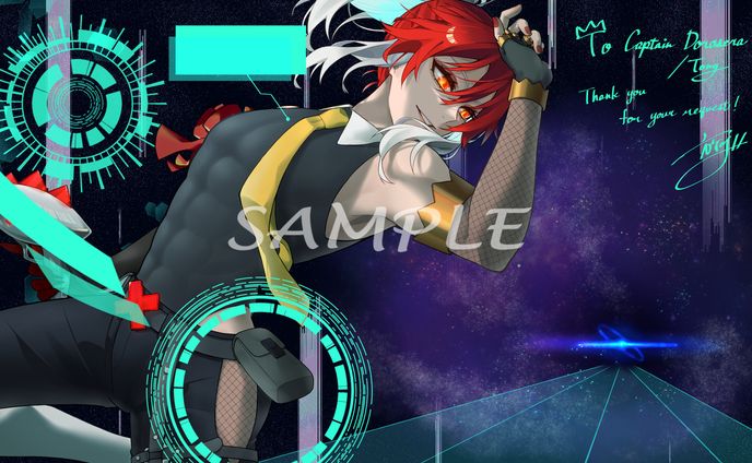 【ご依頼】Vtuber Antonius Drosera様/一枚絵【2023】