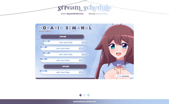VTuber Schedule
