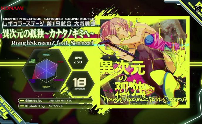 【SOUND VOLTEX】RoughSkreamZ feat. Sennzai / 異次元の孤独～カナタノキミヘ～