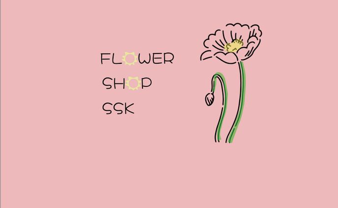 花屋のHPのロゴ