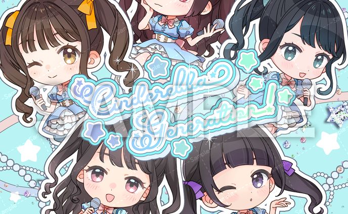 【works】ミニキャラ&ジャケットイラスト