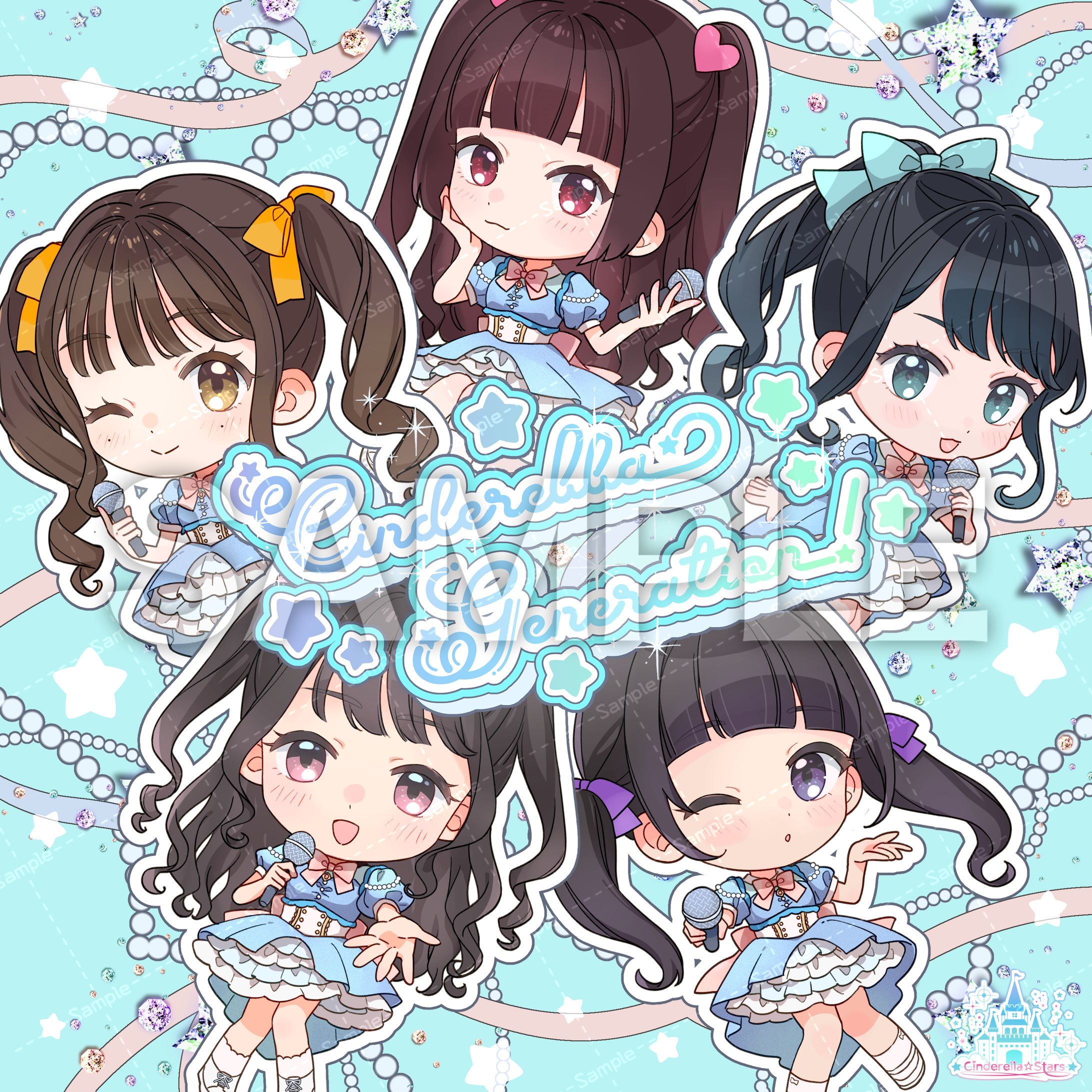 【works】ミニキャラ&ジャケットイラスト-1