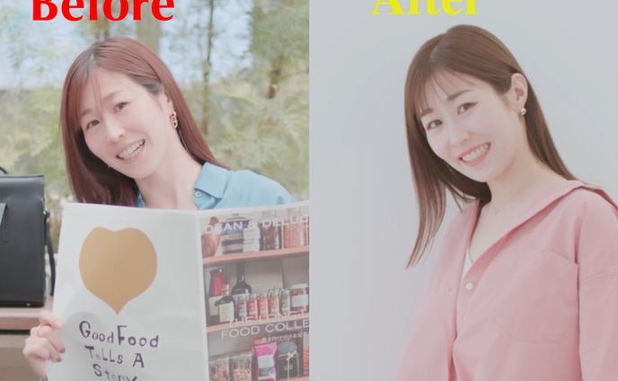 ヘアメイク(Before-After)