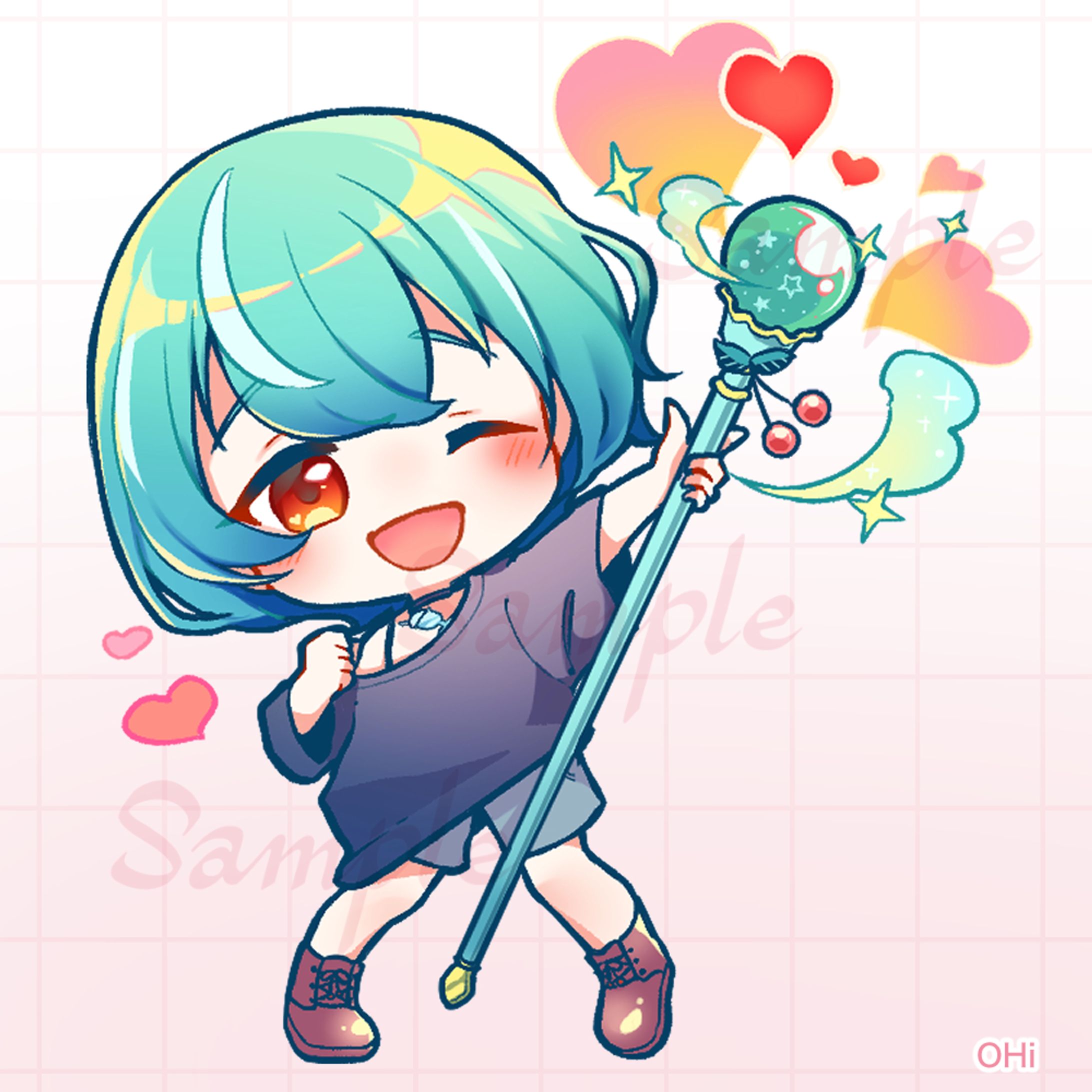 ミニキャライラスト（そう様）-1