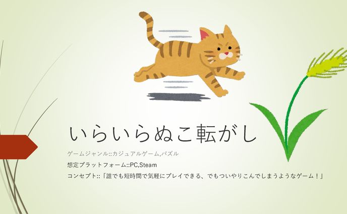 いらいらぬこ転がし