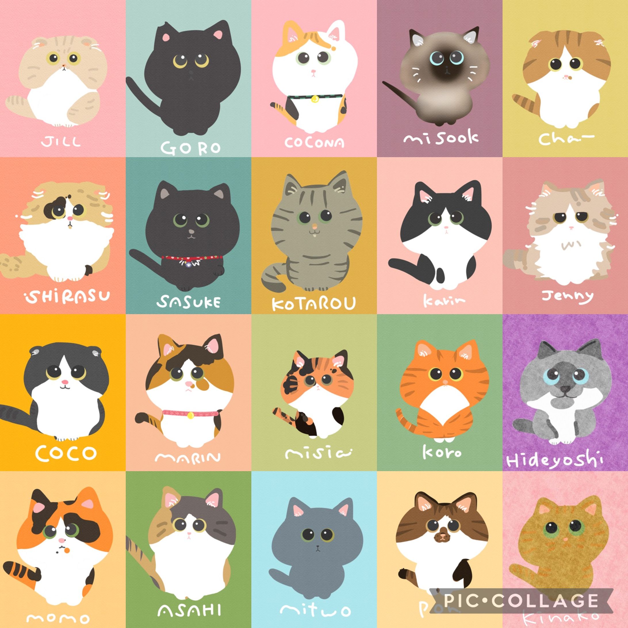 猫似顔絵企画-1