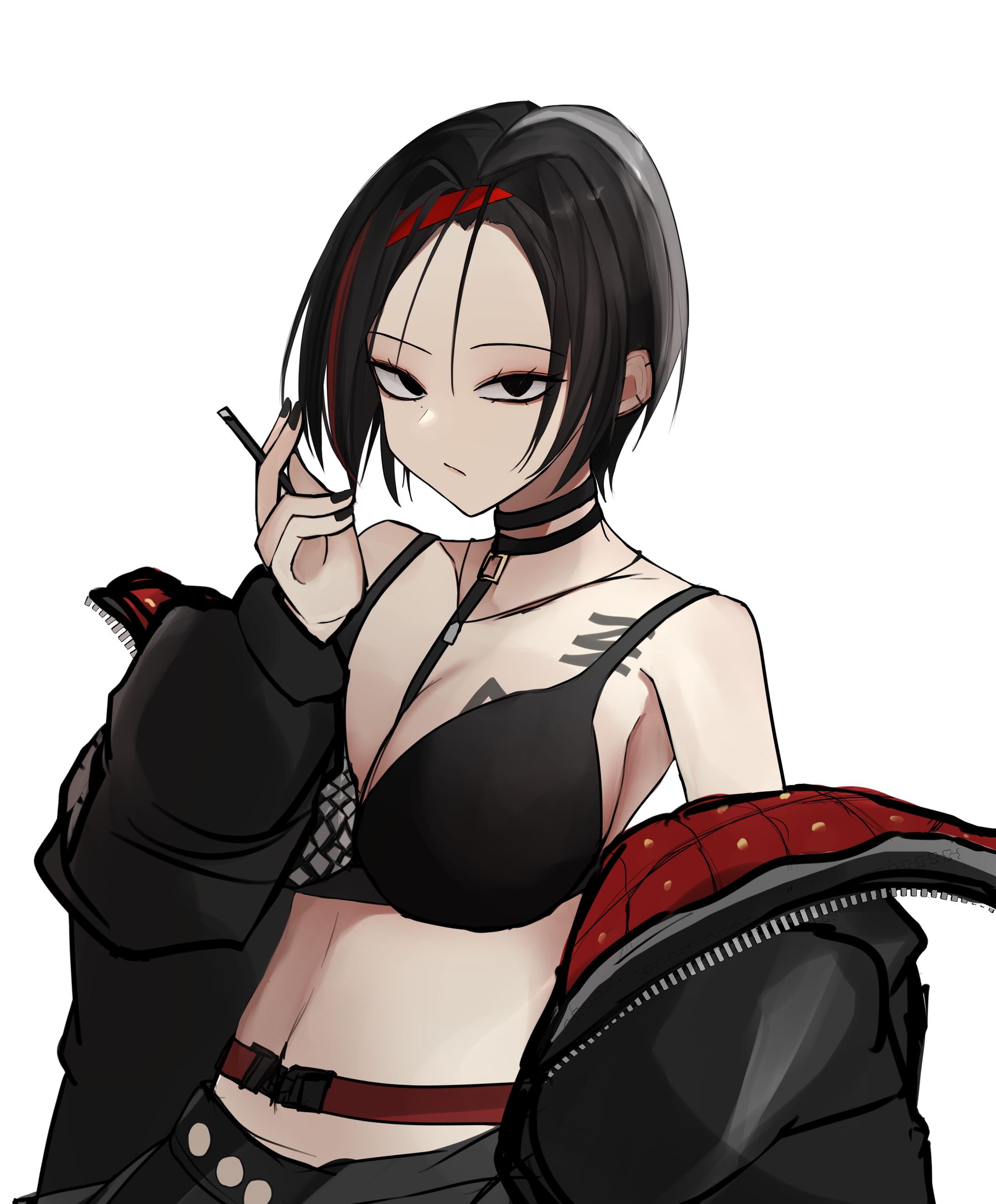 二次創作【勝利の女神NIKKE】クロウ  イラスト-1