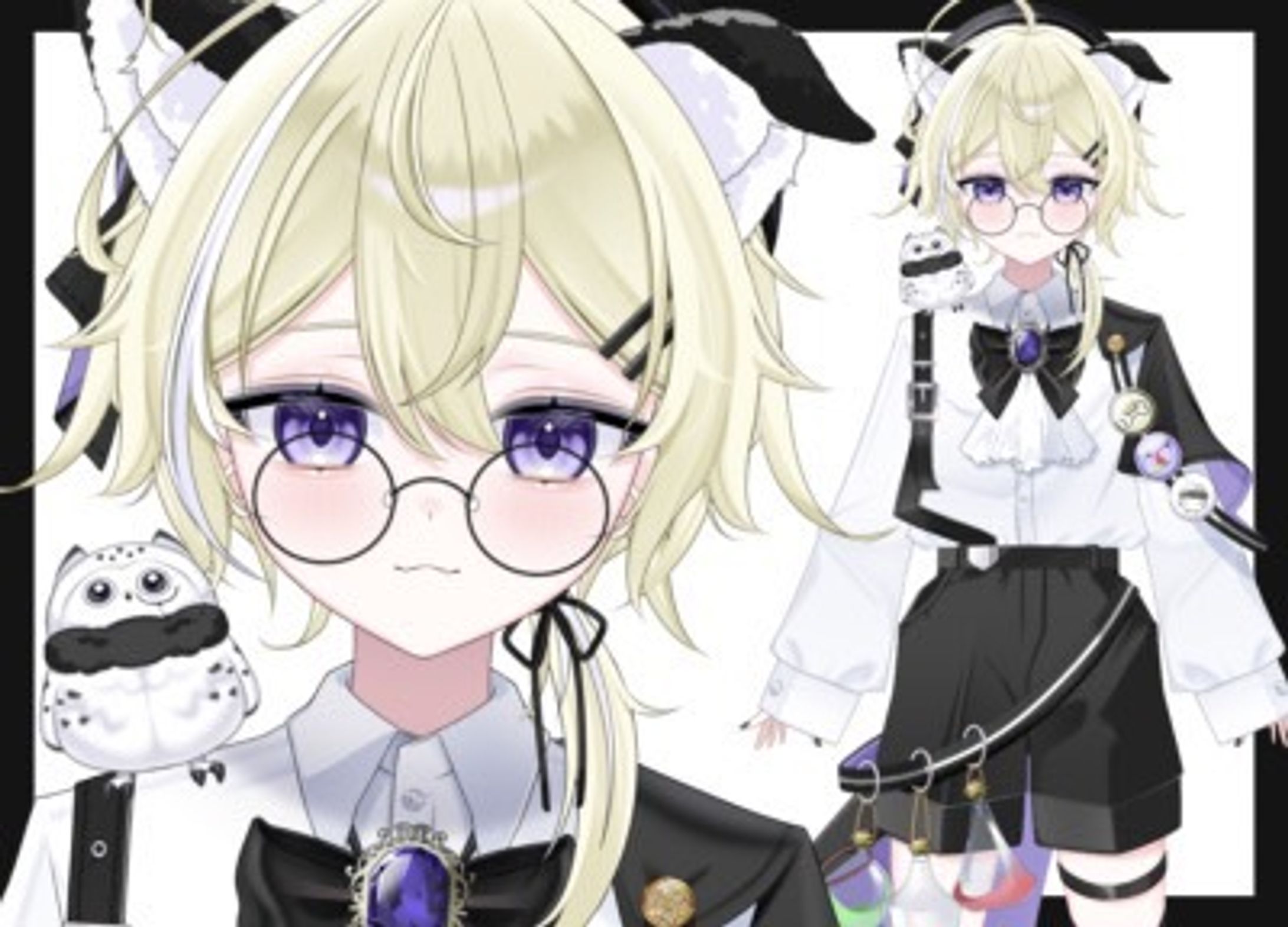 犬の王子様/パーツ分けイラスト-1