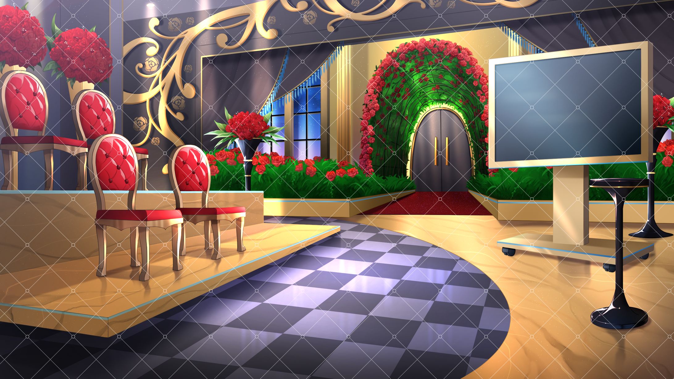 【ご依頼作品】ひとさじ様　ゲーム内背景-1