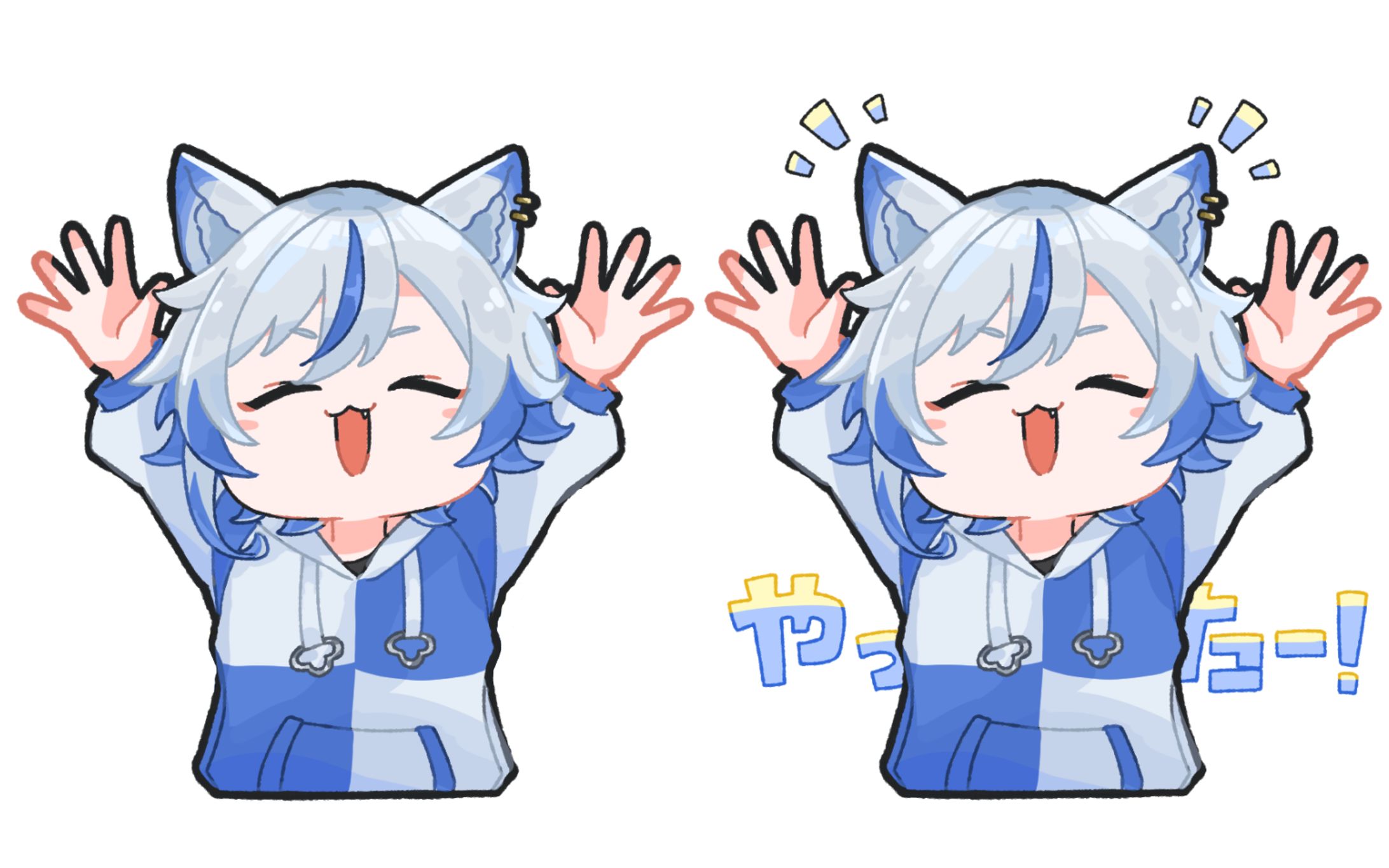 【無償企画】スタンプ風イラスト10-1