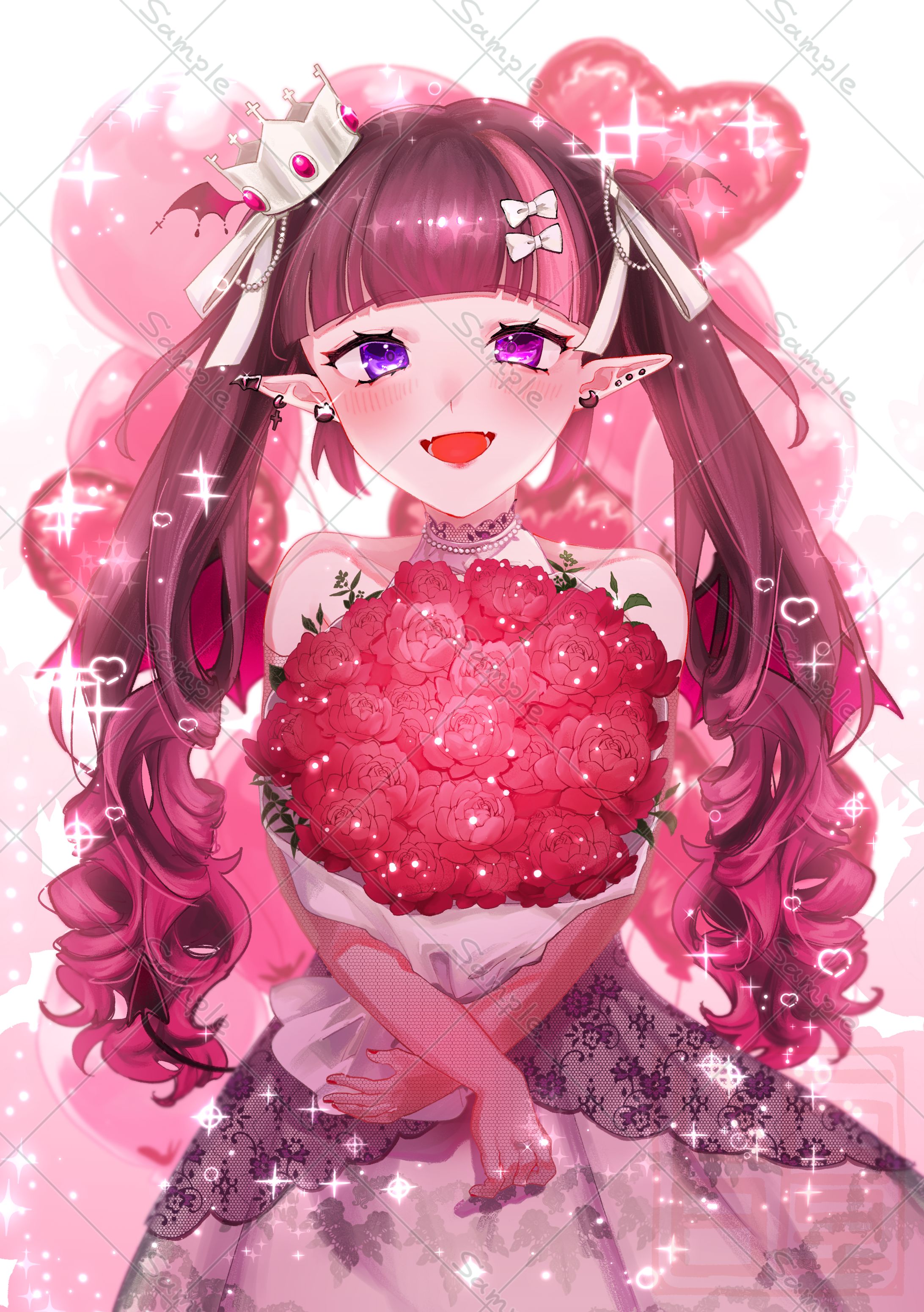 姫城るな　マンガ内イラスト-1