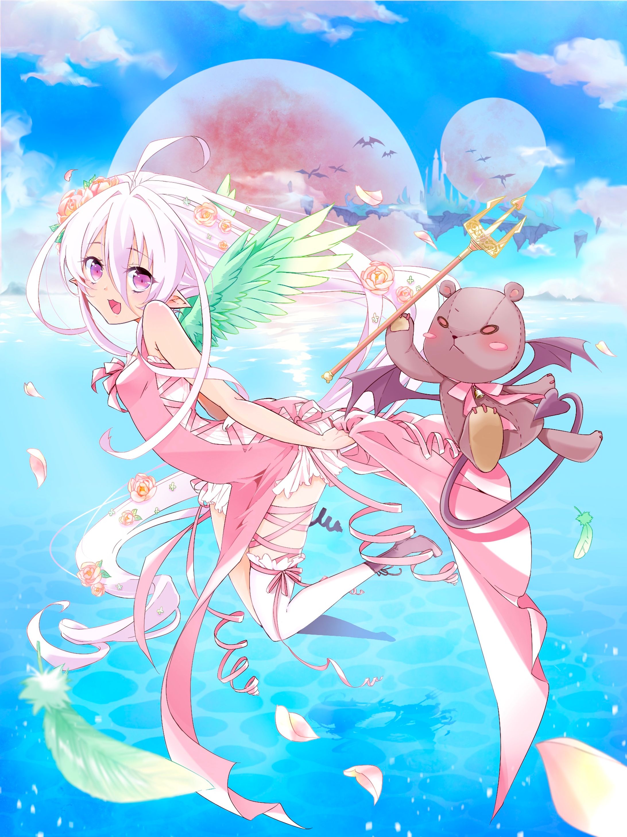 ハーフ魔族の女の子-1