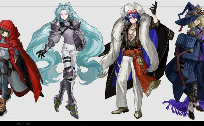立ち絵、グゾクムシャ