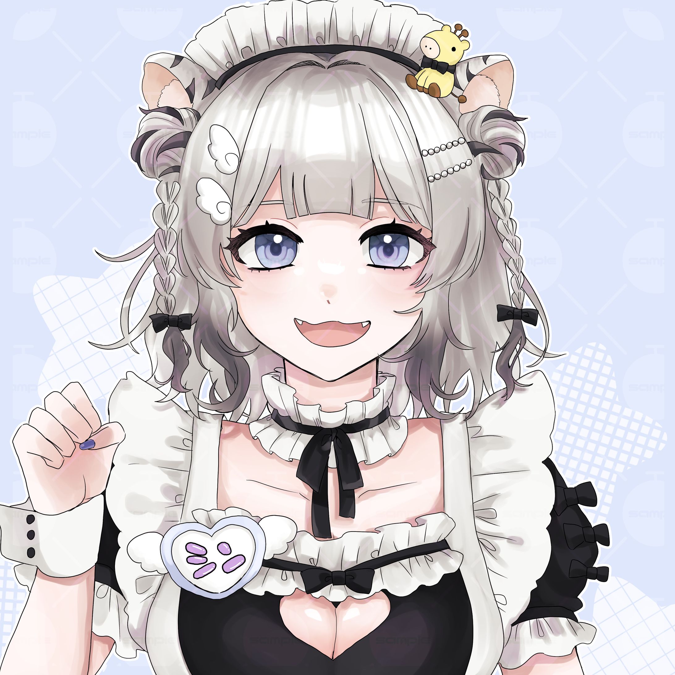 【依頼】胸上 1枚絵-1