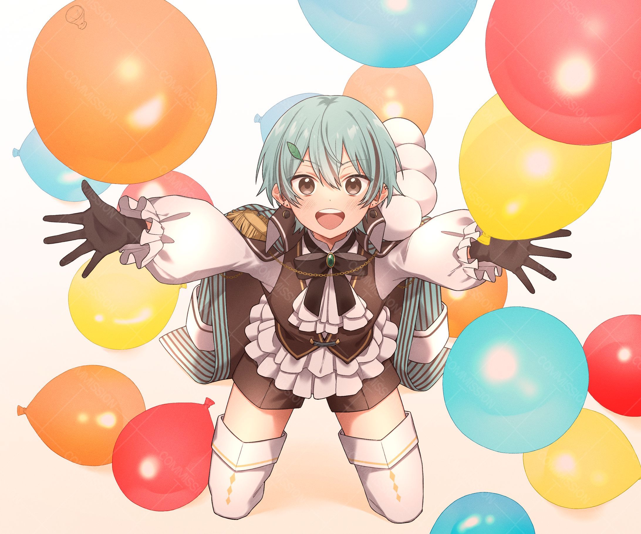 民都カルム 様 誕生日イラスト-1