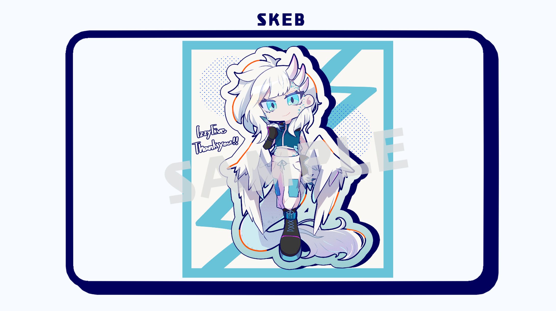 【Skeb】Vtuber Izzy Eve様-1