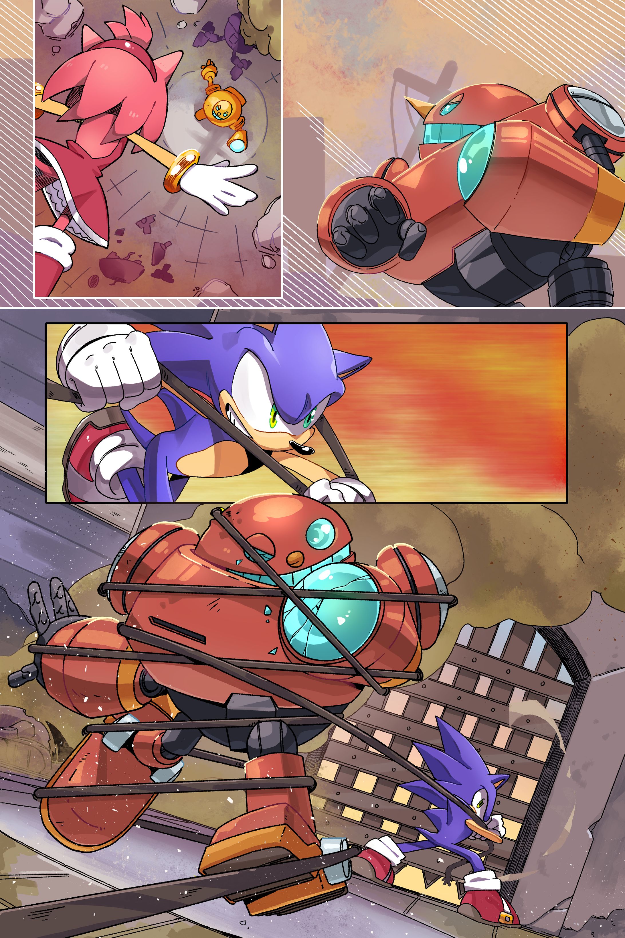 Sonic KO comic.-1