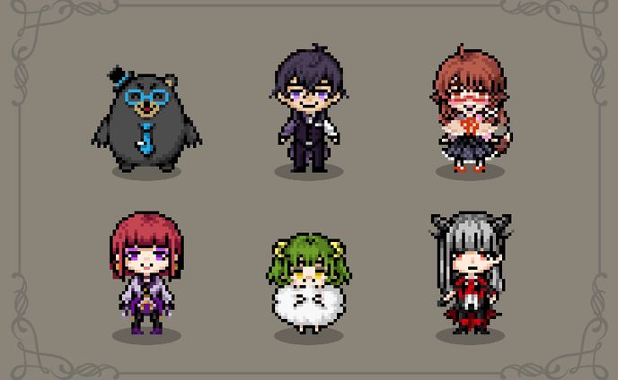 【ドット絵】32×48サイズ｜全身