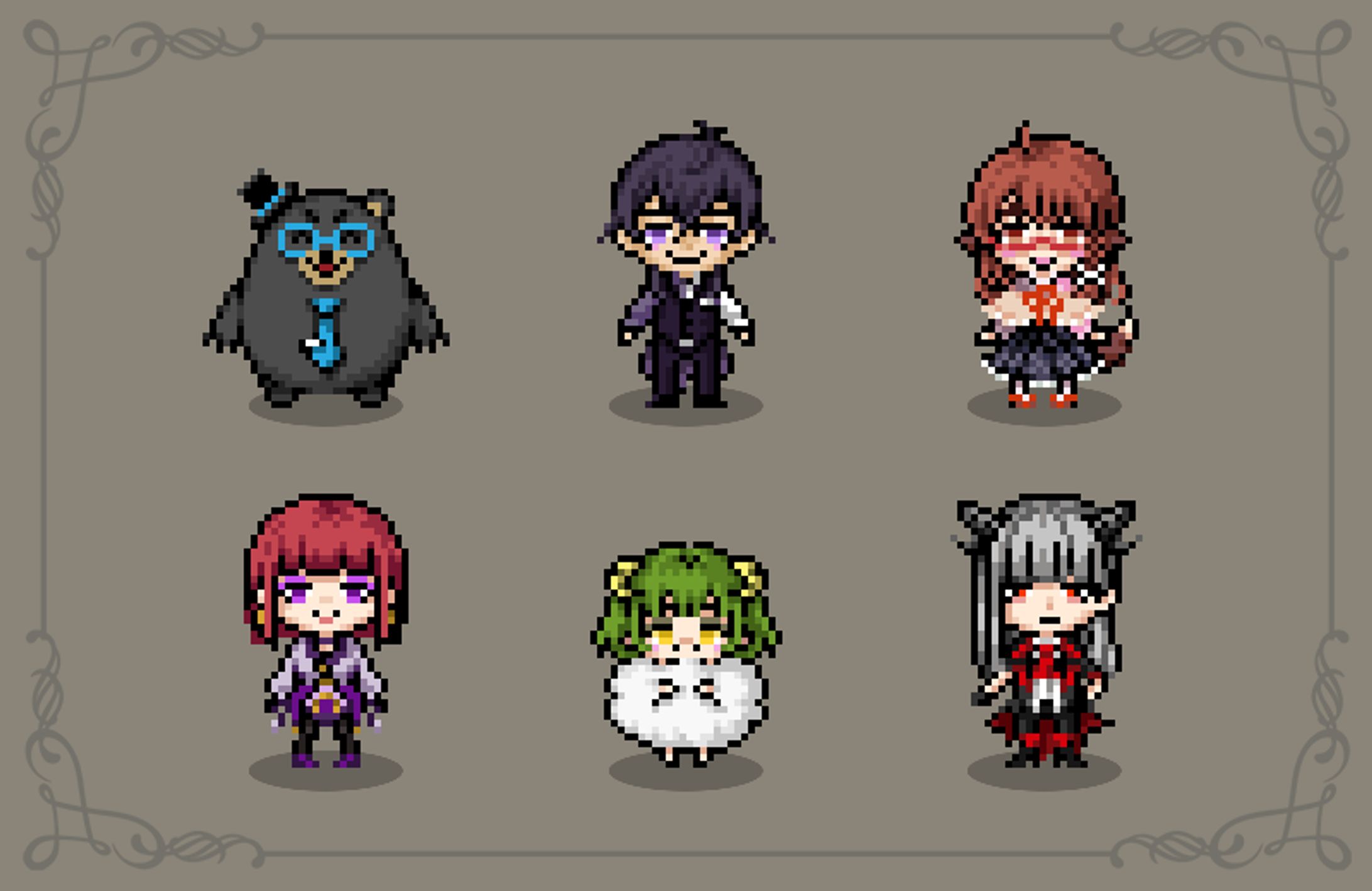 ドット絵】32×48サイズ｜全身