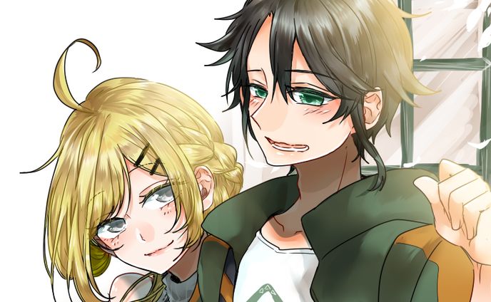 一枚絵、キャラクターナレーション