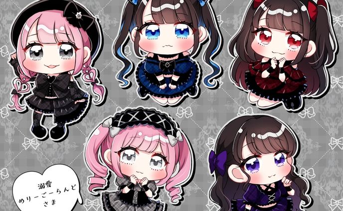 【グッズイラスト】アイドル