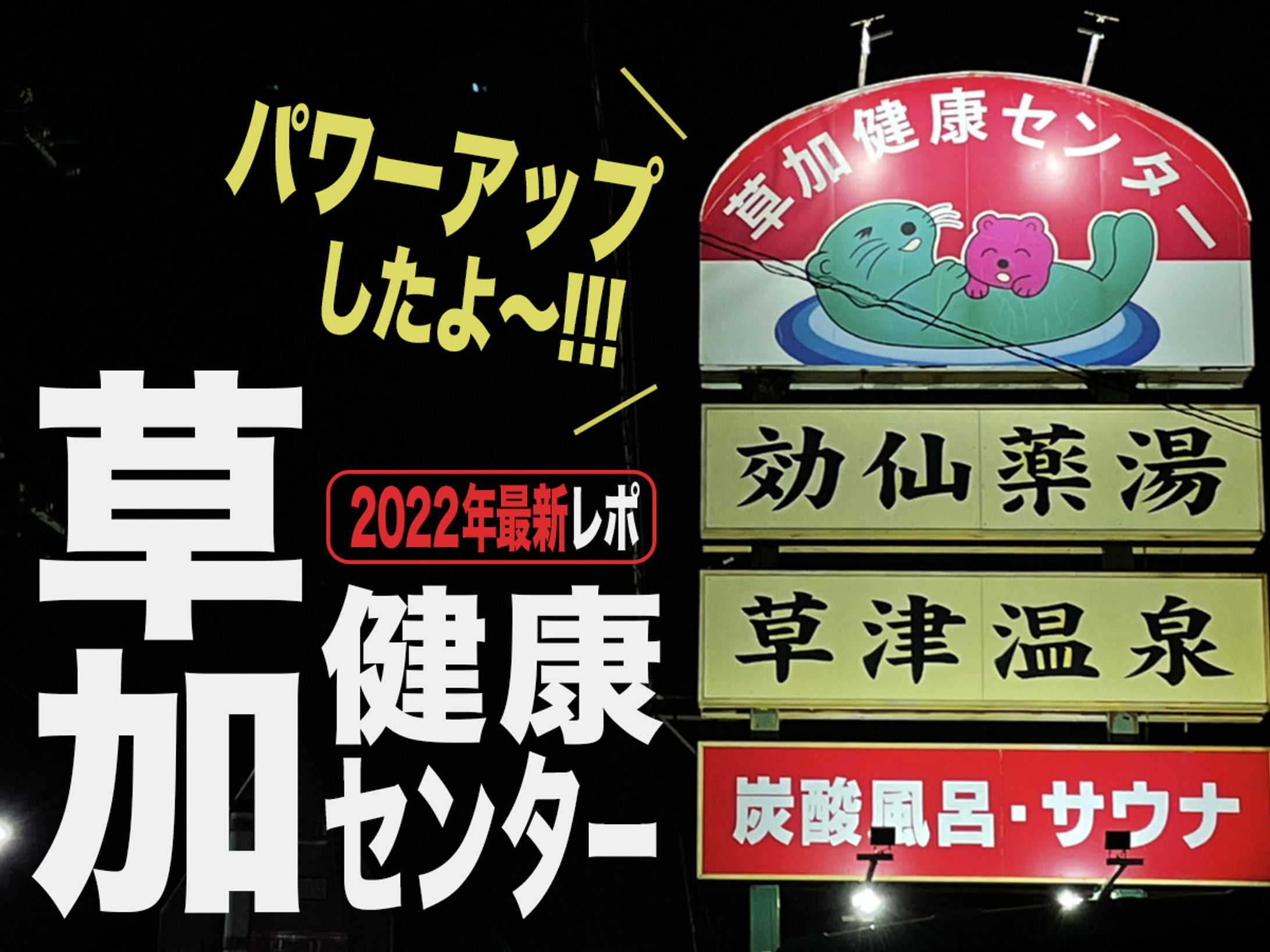 外気浴スペースがパワーアップ！2022年最新の草加健康センターレポ -1