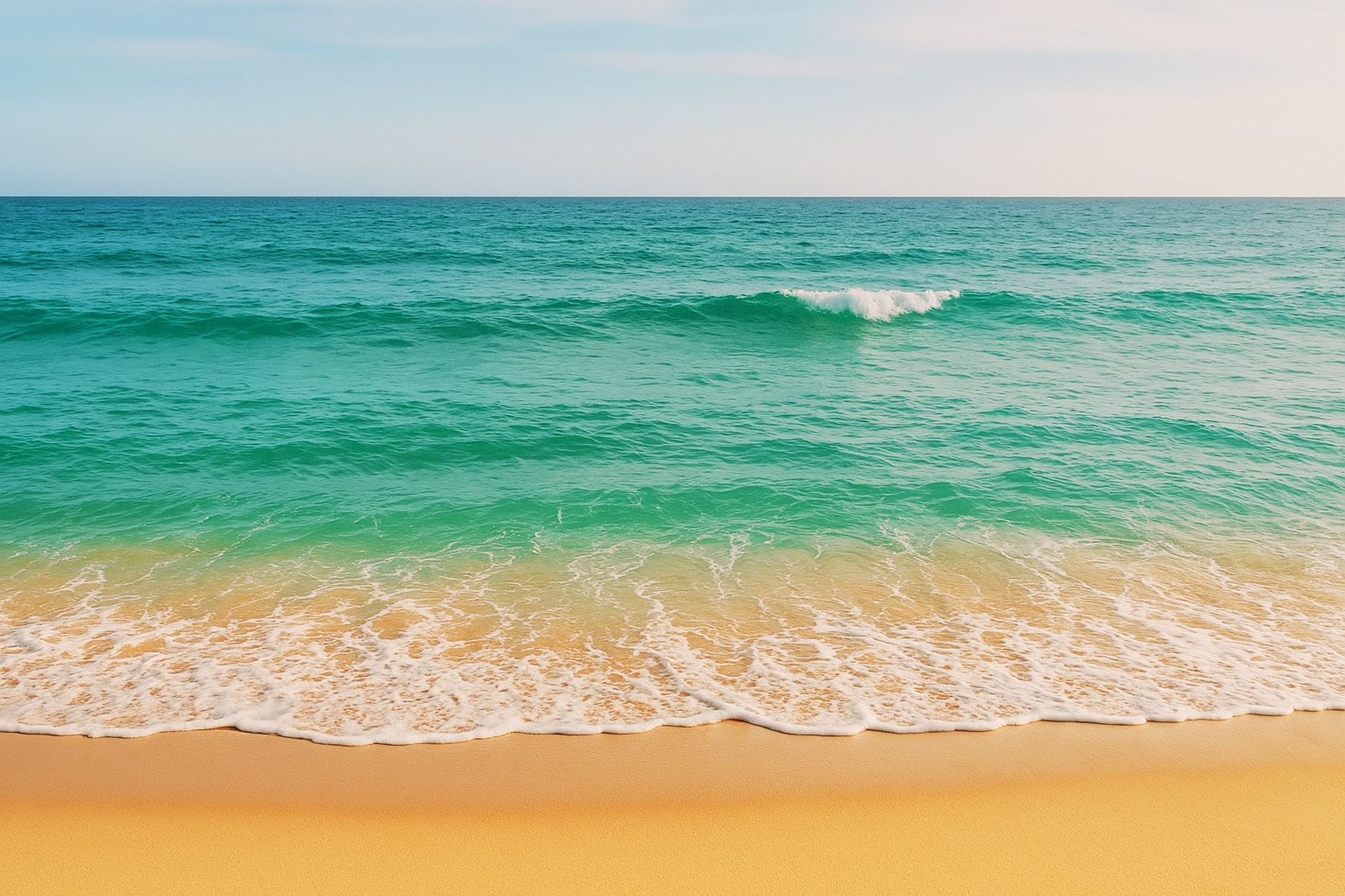 砂浜【AI画像生成】-1