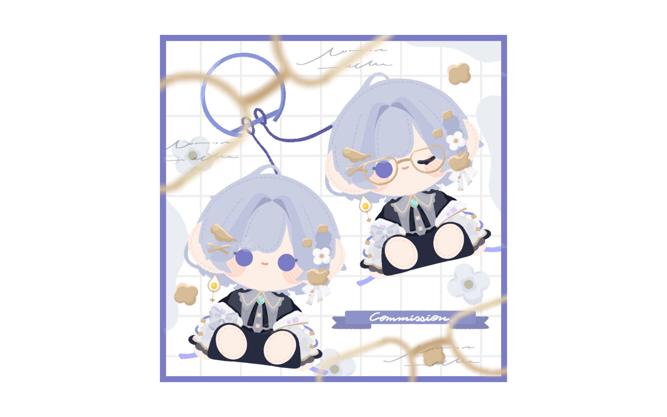 ぬいぐるみ風イラスト#1-1