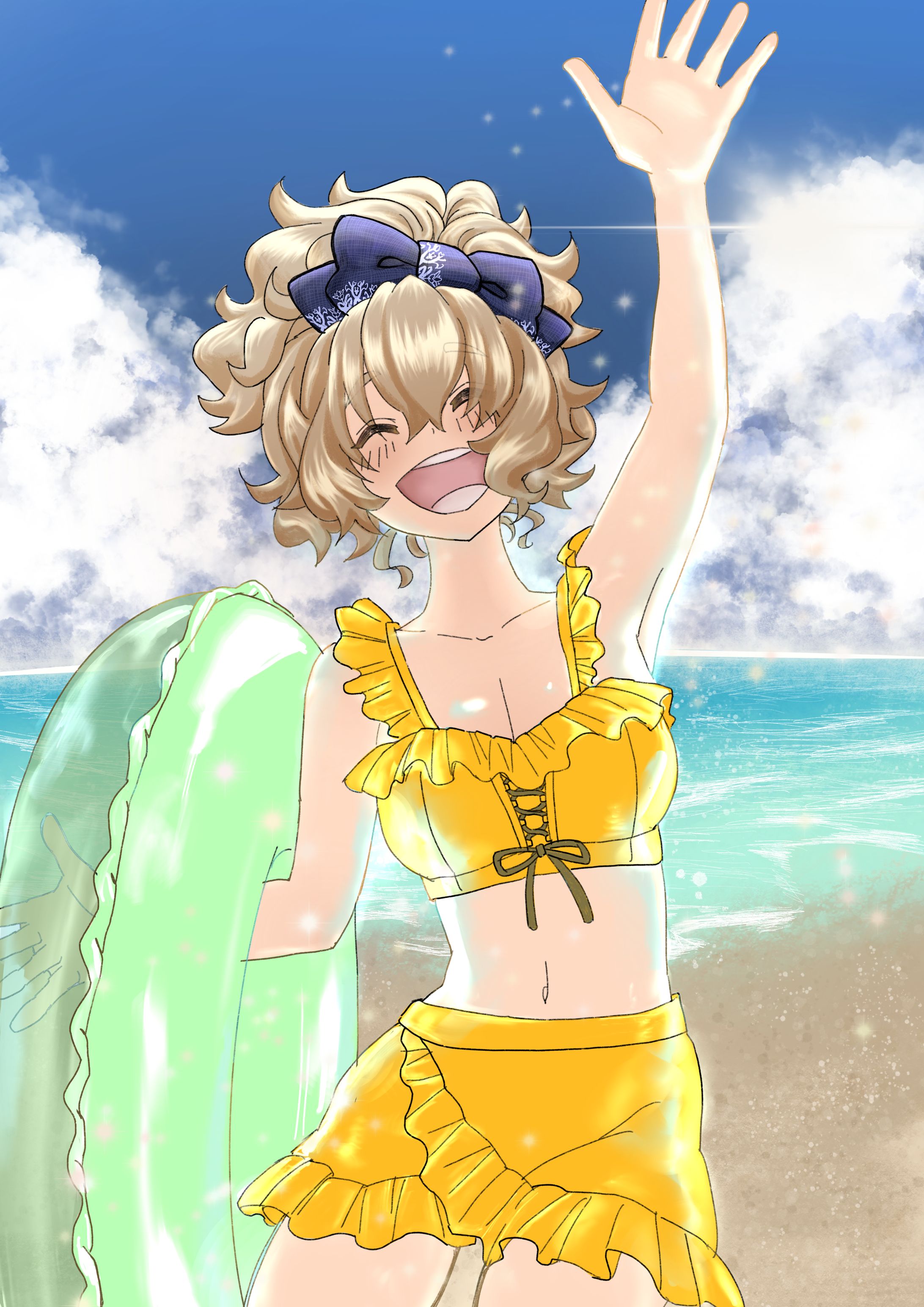 水着の女の子-1