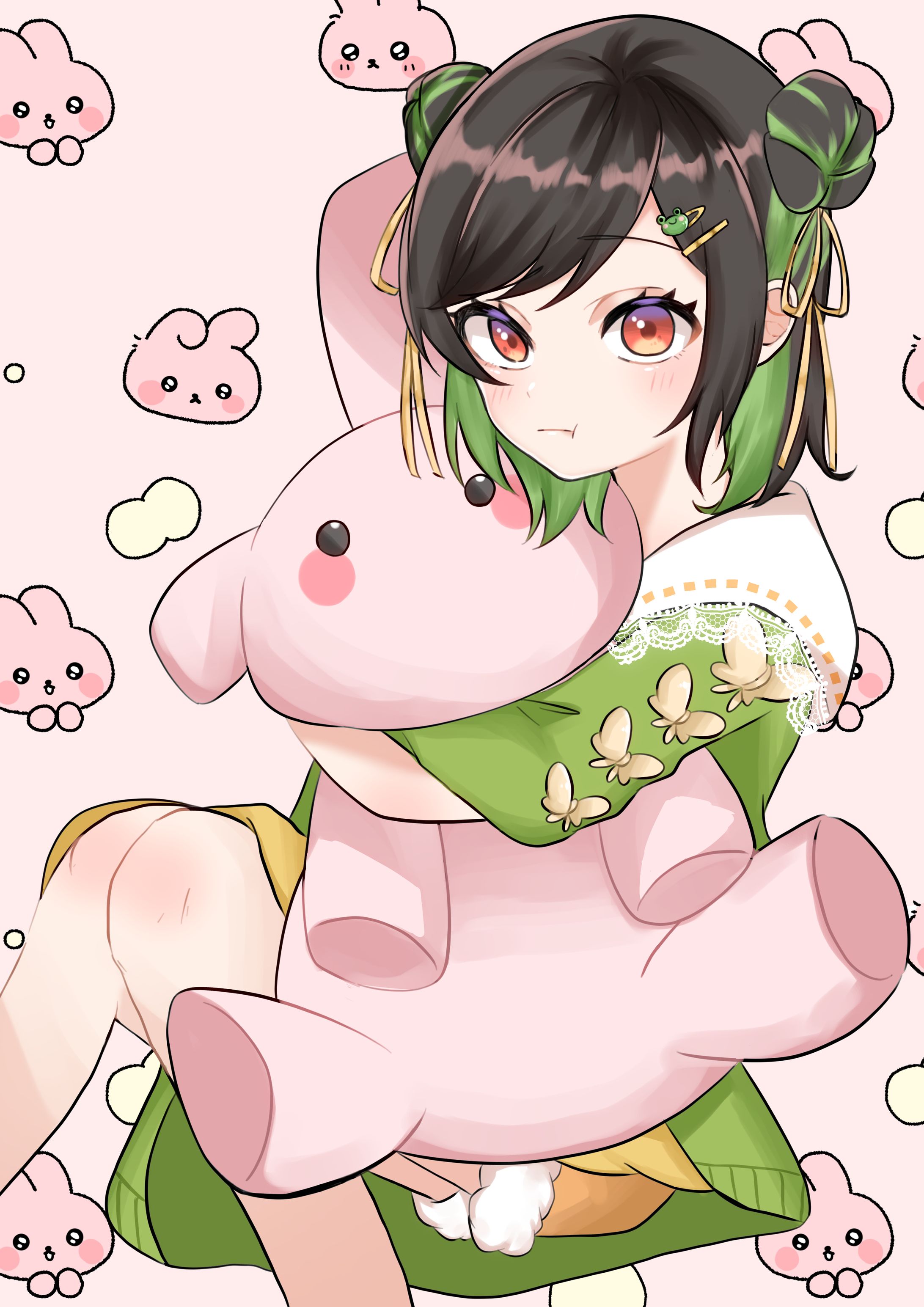 けろうさぎさん ファンアート-1